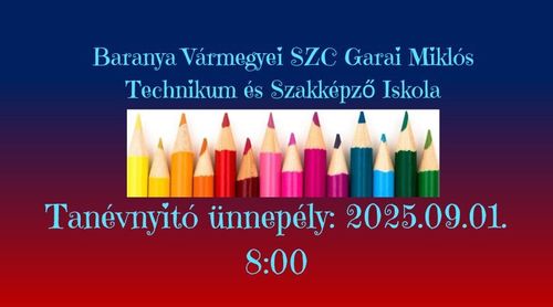 Tanévnyitó ünnepély