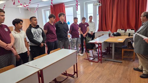 Hegesztő tanulók ágazati vizsgája